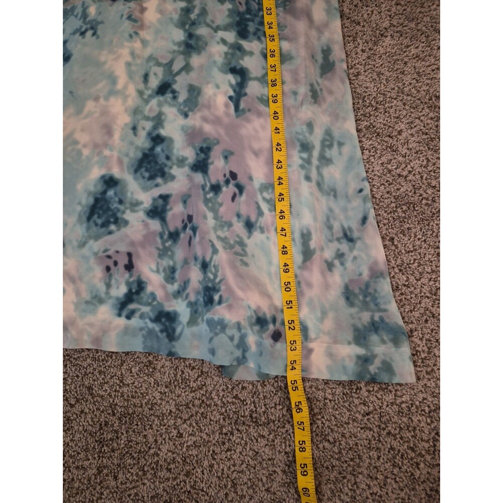 Moulinette Soeurs Anthropologie Wave Wash Silk Maxi Dress 4 Fairy Isle Romantic - Picture 8 of 9